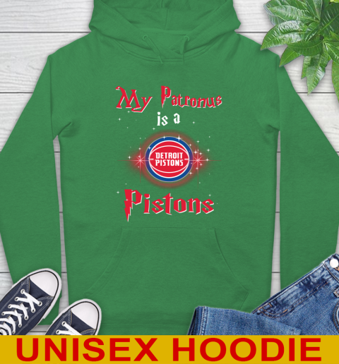 NBA Basketball Harry Potter My Patronus Is A Detroit Pistons Hoodie 8
