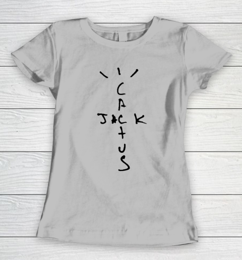 Travis Scott  Cactus Jack Black Women's T-Shirt 3