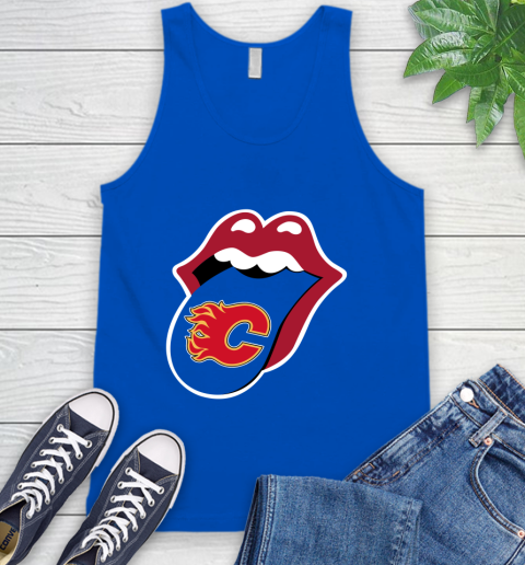 Calgary Flames NHL Hockey Lips I Root For My Team Adoring Fan 74