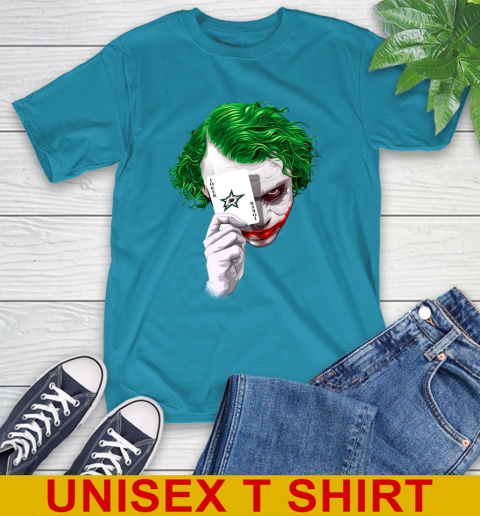 Dallas Stars NHL Hockey Joker Card Shirt T Shirt Tee For Sports