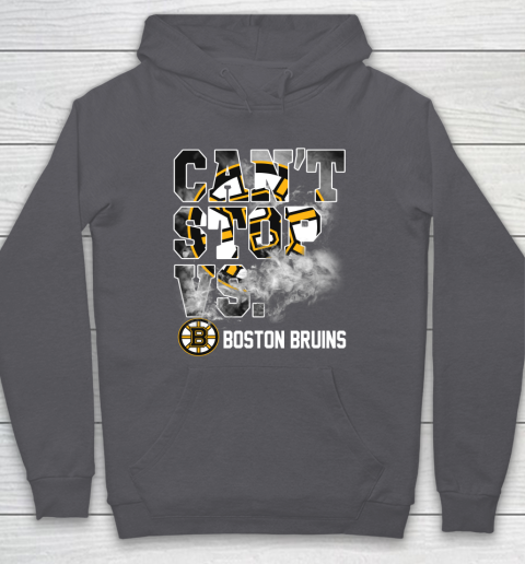 NHL Boston Bruins Hockey Can't Stop Vs Hoodie 4