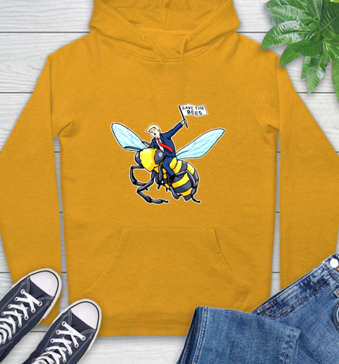 Save The Bees Donald Trump shirt Hoodie 3