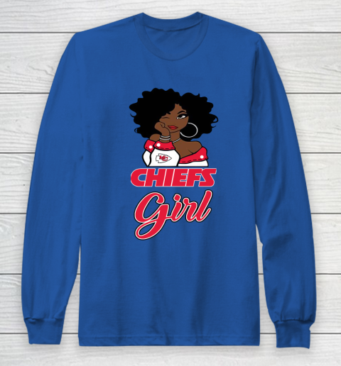 Kansas City Chiefs Girl NFL Long Sleeve T-Shirt 9