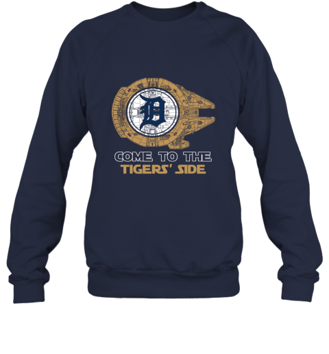 MLB Come To The Detroit Tigers Side Star Wars Baseball Sports T Shirt -  Freedomdesign