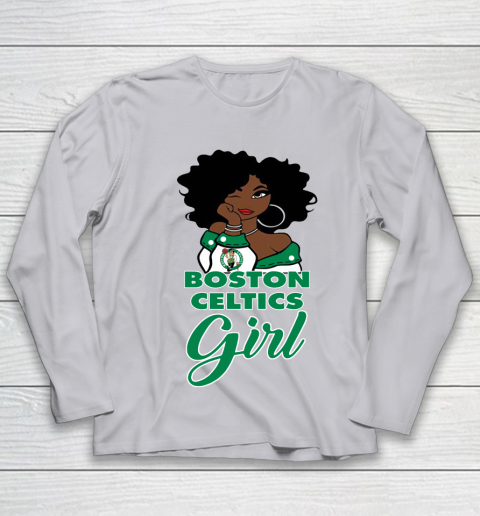Boston Celtics Girl NBA Youth Long Sleeve 5