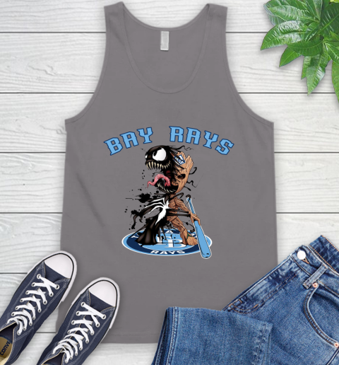 MLB Tampa Bay Rays Baseball Venom Groot Guardians Of The Galaxy Tank Top 7