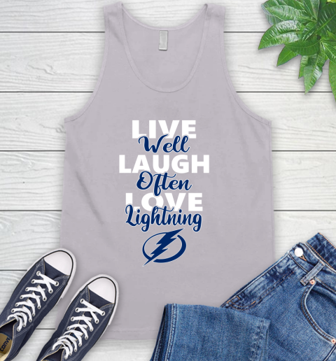 NHL Hockey Tampa Bay Lightning Live Well Laugh Often Love Shirt Tank Top 3