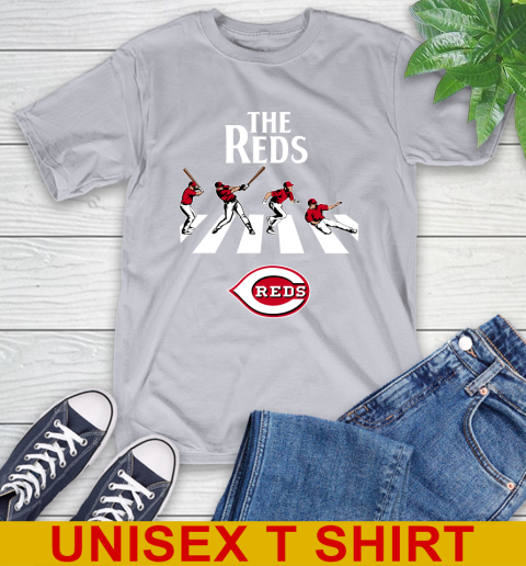 MLB Baseball Cincinnati Reds The Beatles Rock Band Shirt T-Shirt 5