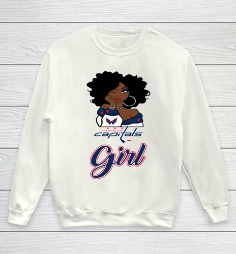 Washington Capitals Girl NHL Youth Sweatshirt 2