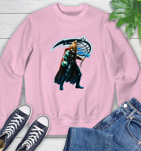 NBA Thor Avengers Endgame Basketball Orlando Magic Sweatshirt 9
