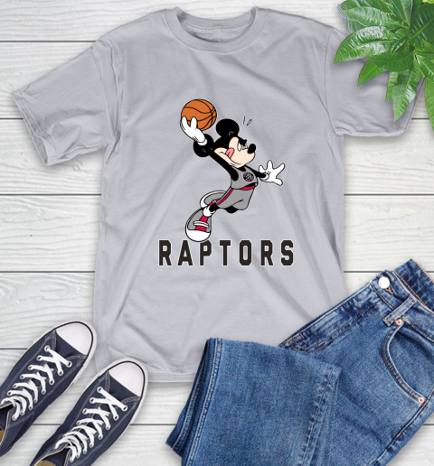 NBA Basketball Toronto Raptors Cheerful Mickey Mouse Shirt T-Shirt 6