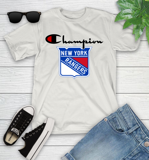 NHL Hockey New York Rangers Champion Shirt Youth T-Shirt 11