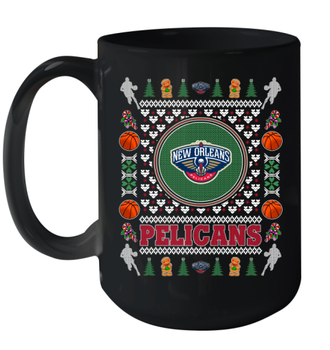 New Orleans Pelicans Merry Christmas NBA Basketball Loyal Fan Ceramic Mug 15oz