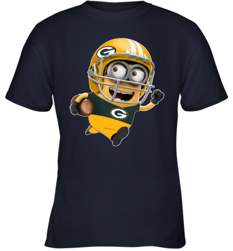 Green Bay Packers Minions Playing Rugby Shirt