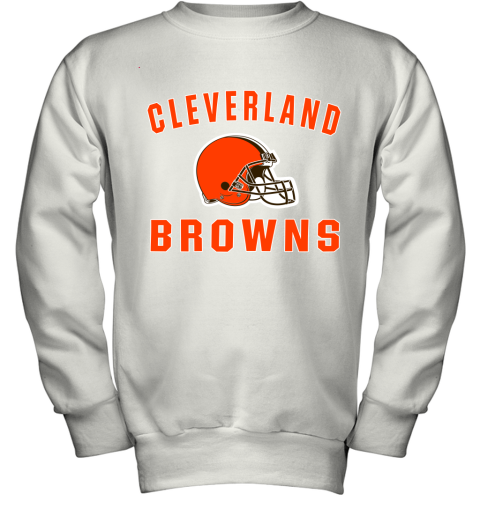 Cleveland Browns NFL Line by Fanatics Branded Brown Victory Youth Sweatshirt