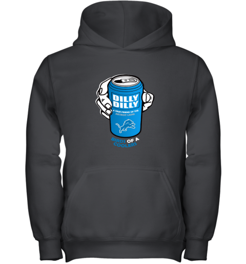 Bud Light Dilly Dilly! Detroit Lions Birds Of A Cooler Youth Hoodie