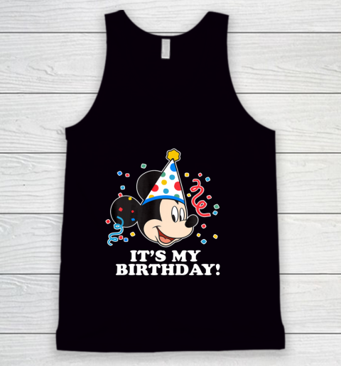 Disney Mickey Mouse Its My Birthday Tank Top