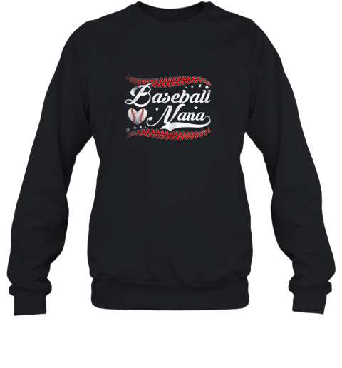 Baseball Nana Shirt Baseball Grandma Gift Shirt Mothers Day Sweatshirt
