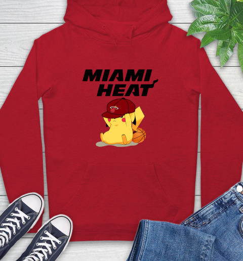 NBA Pikachu Basketball Sports Miami Heat Hoodie 10