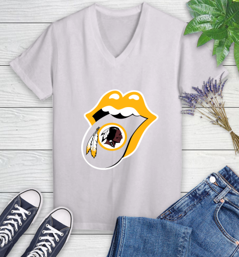 Washington Redskins NFL Football Lips I Root For My Team Adoring Fan 77