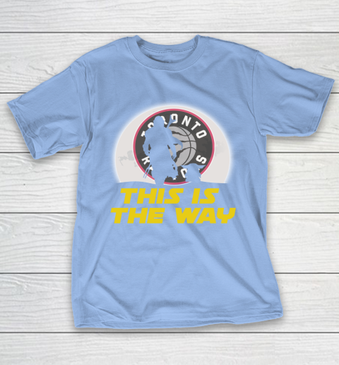 Toronto Raptors NBA Basketball Star Wars Yoda And Mandalorian This Is The Way T-Shirt 10