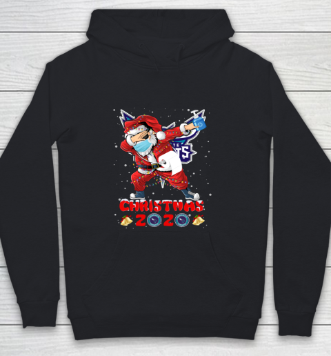 Charlotte Hornets Funny Santa Claus Dabbing Christmas 2020 NBA Youth Hoodie