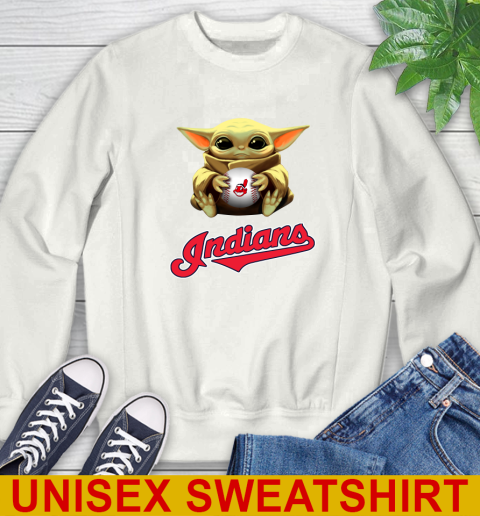 MLB Baseball Cleveland Indians Star Wars Baby Yoda Shirt 25