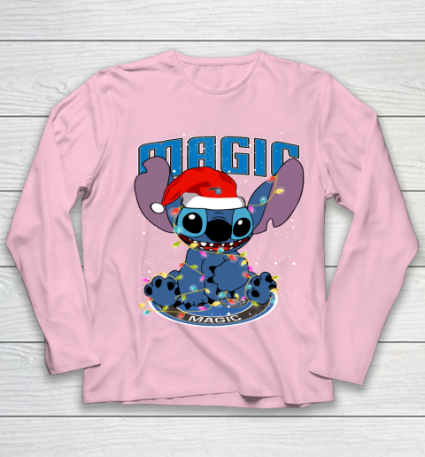 Orlando Magic NBA noel stitch Basketball Christmas Youth Long Sleeve 6