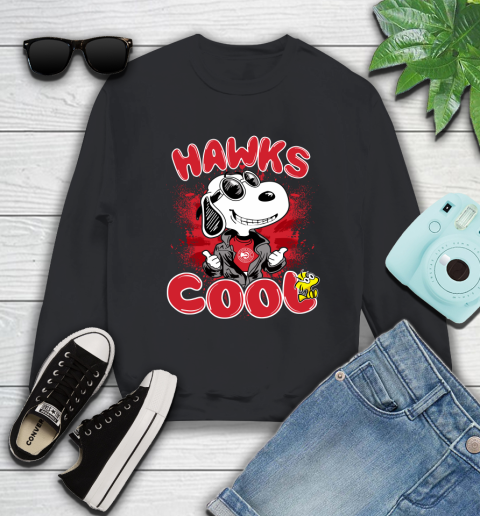 NBA Basketball Atlanta Hawks Cool Snoopy Shirt Sweatshirt