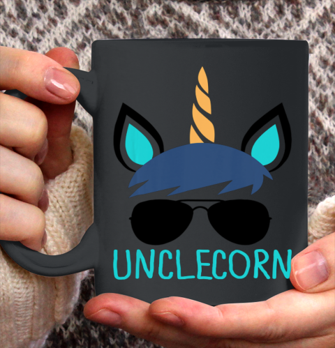 Mens Unclecorn Unicorn Uncle Ceramic Mug 11oz