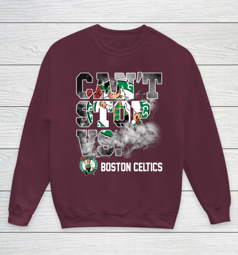 NBA Boston Celtics Basketball Can't Stop Vs Youth Sweatshirt 4