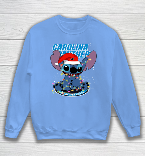Carolina Panthers NFL Football noel stitch Christmas Sweatshirt 7