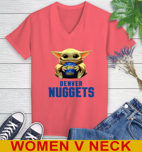 NBA Basketball Denver Nuggets Star Wars Baby Yoda Shirt 83