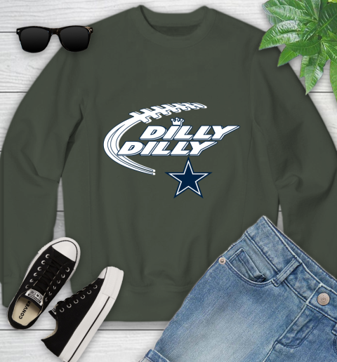 NFL Dallas Cowboys Dilly Dilly Football Sports Youth Sweatshirt 10