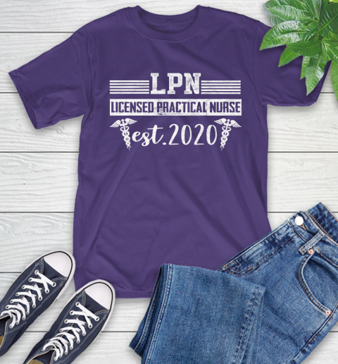 Nurse Shirt Cool Nurse 2020 LPN Licensed Practical Care Nurse Graduation T Shirt T-Shirt 5