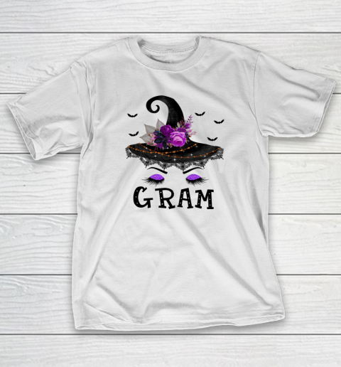 Gram Witch Hat Halloween Costume Grandma T-Shirt