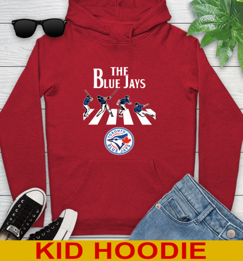 MLB Baseball Toronto Blue Jays The Beatles Rock Band Shirt Youth Hoodie 11