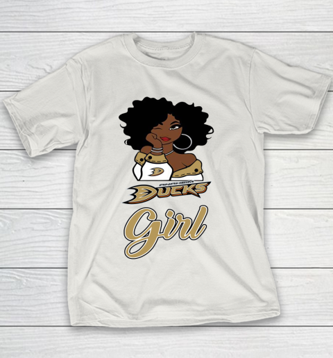 Anaheim Ducks Girl NHL Youth T-Shirt 11