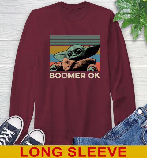 Baby Yoda Boomer OK Star Wars Vintage Shirts 61