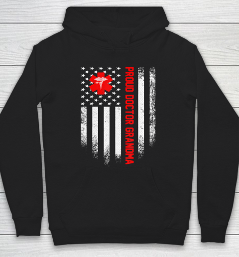 Father gift shirt Vintage USA American Flag Proud Doctor Grandma Distressed T Shirt Hoodie