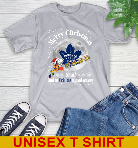 Toronto Maple Leafs Merry Christmas To All And To Maple Leafs A Good Season NHL Hockey Sports T-Shirt 5