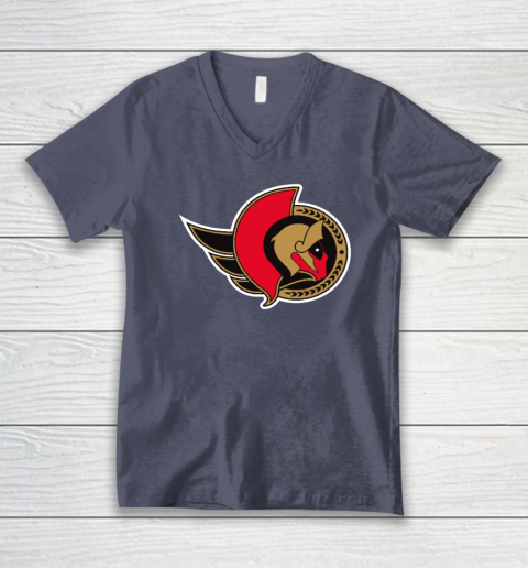 Ottawa Senator Deadpool Funny V-Neck T-Shirt 6