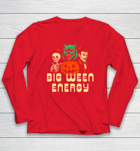 Funny Halloween Big Ween Energy Long Sleeve T-Shirt 6