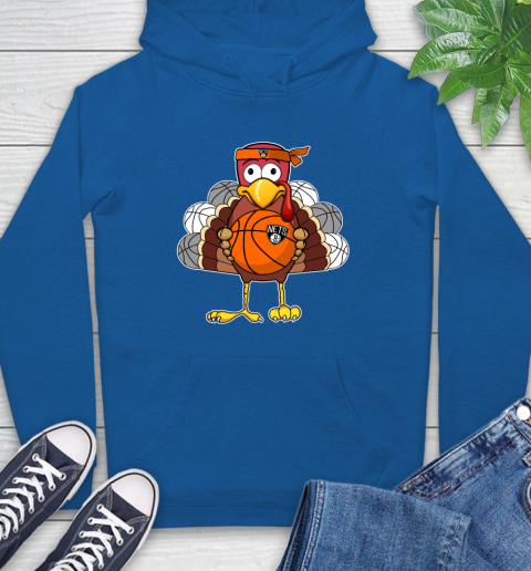 Brooklyn Nets Turkey thanksgiving day Hoodie - Image 10