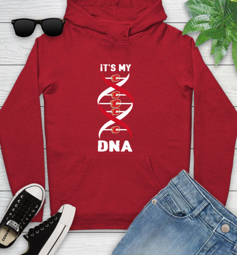Calgary Flames NHL Hockey It's My DNA Sports Youth Hoodie 12