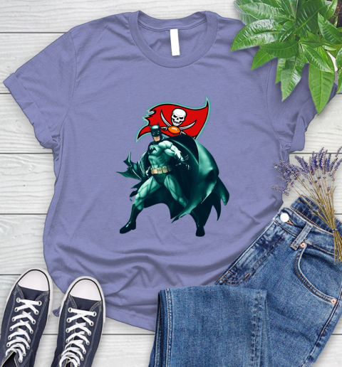 NFL Batman Football Sports Tampa Bay Buccaneers Women's T-Shirt 11