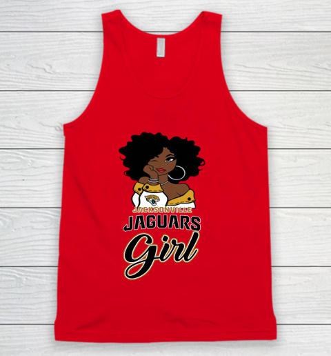 Jacksonville Jaguars Girl NFL Tank Top 6