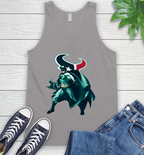 NFL Batman Football Sports Houston Texans Tank Top 4