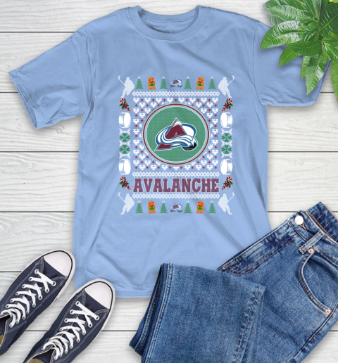 Colorado Avalanche Merry Christmas NHL Hockey Loyal Fan Ugly Shirt 12
