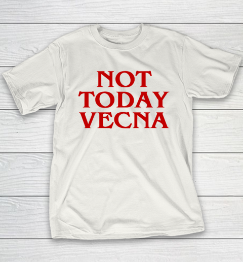 Not Today Vecna Tee Youth T-Shirt